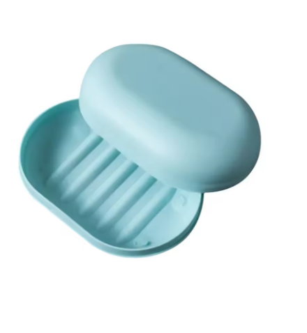 Boîte Savon Plastique Couvercle Portable