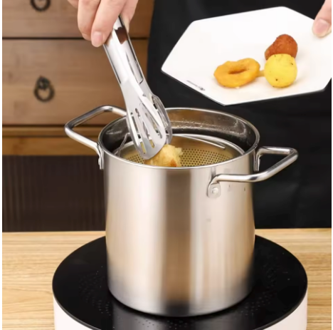 Friteuse Acier Inox Panier Vapeur