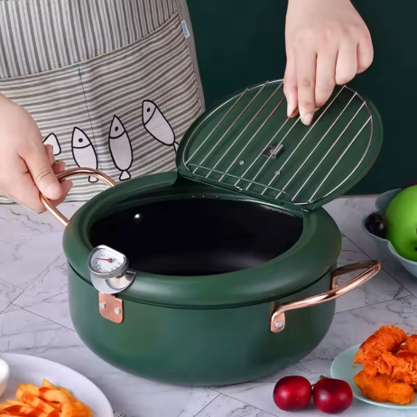 Friteuse Japonaise Acier Inox Contrôle