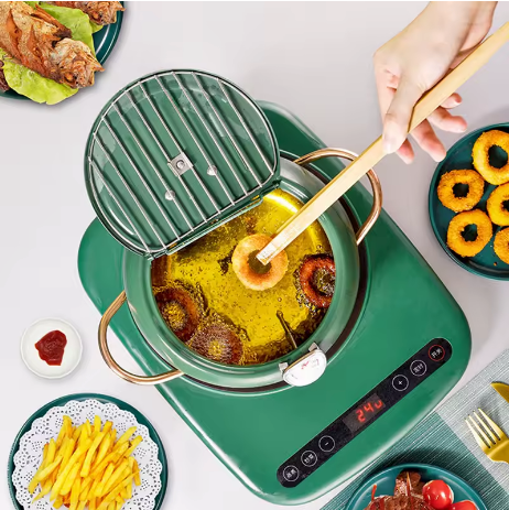 Friteuse Japonaise Acier Inox Contrôle