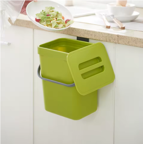 Poubelle Cuisine Inox 3L Compact