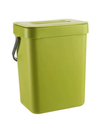 Poubelle Cuisine Inox 3L Compact