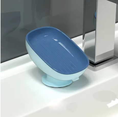 Anti-odor Draining Suction Cup Soap Dish