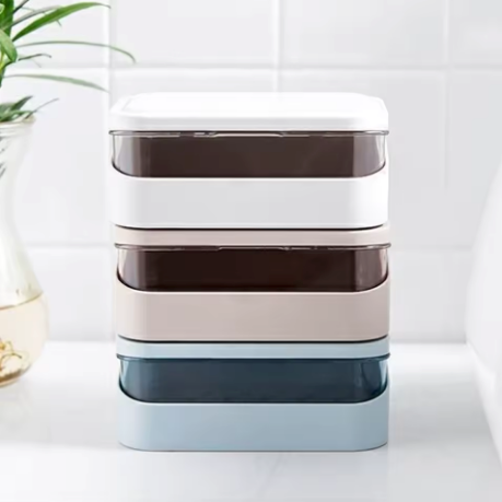 Boîte Savon Portable Antipoussière Étanche