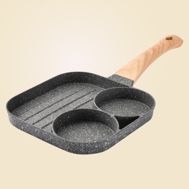 4 Compartment Egg Pan