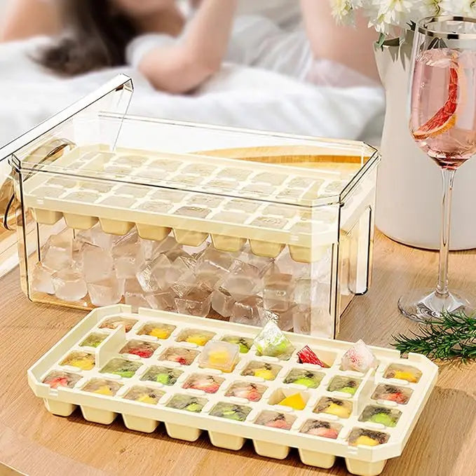 Boite à glaçons, rangement et démoulage en un clic🍹 🥃