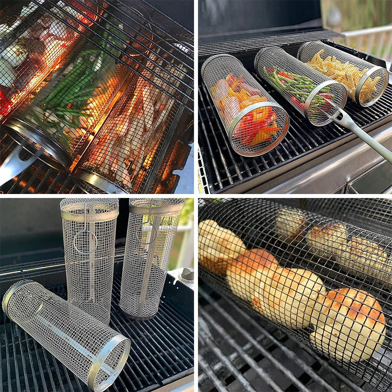 Panier à grillades pour barbecue