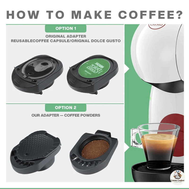 adaptateur reutilisable capsules cafe dolce gusto anet ge37machine image 6
