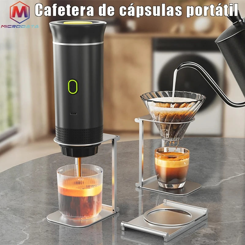 Cafetiere inox électrique 60 ml compacte