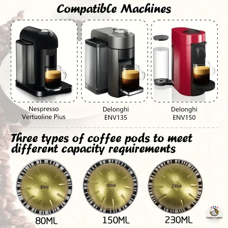 capsules cafe reutilisables acier inox vertuoline africpods image 3