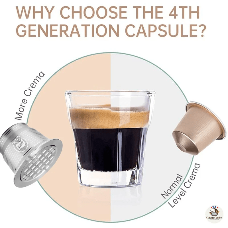 capsules cafe reutilisables nespresso acier inoxydable filtre image 4