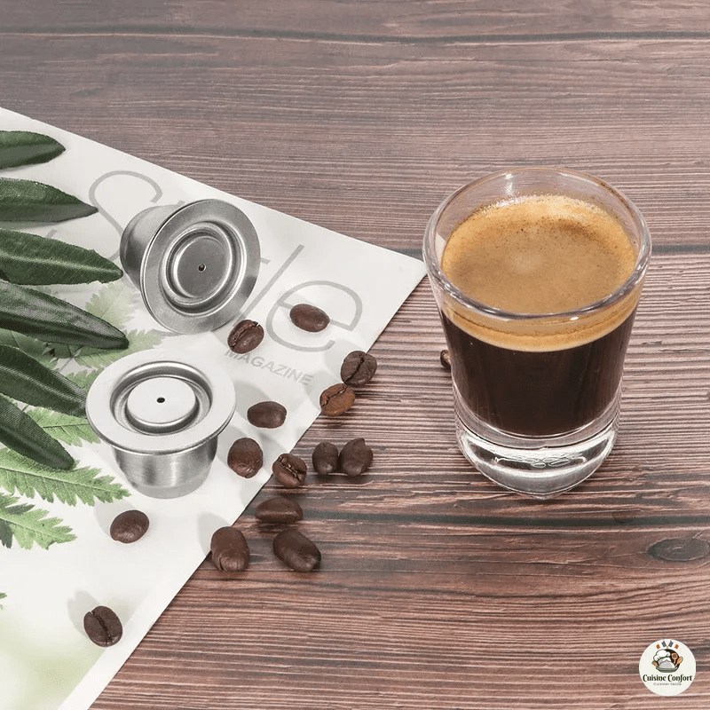 capsules cafe reutilisables nespresso filtre rechargeable inox image 6