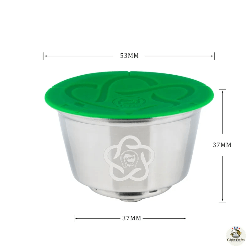 capsules reutilisables acier inoxydable dolce gusto utilisation quotidienne image 2