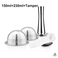 capsules reutilisables acier inoxydable machine cafe expresso image 21