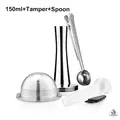 capsules reutilisables acier inoxydable machine cafe expresso image 27
