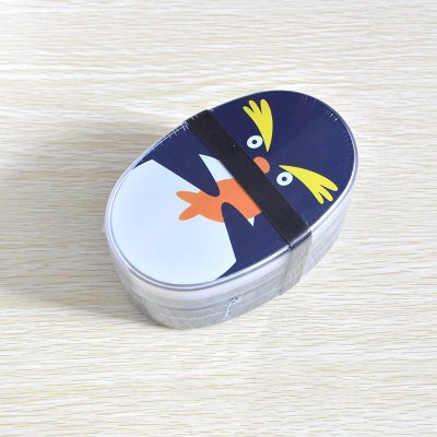 lunch box enfant plastique motifs animaux avec couverts b