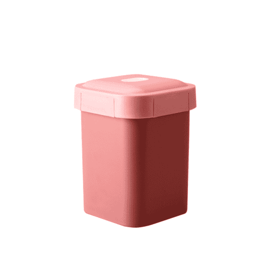 petite boite plastique micro ondes 500ml rose