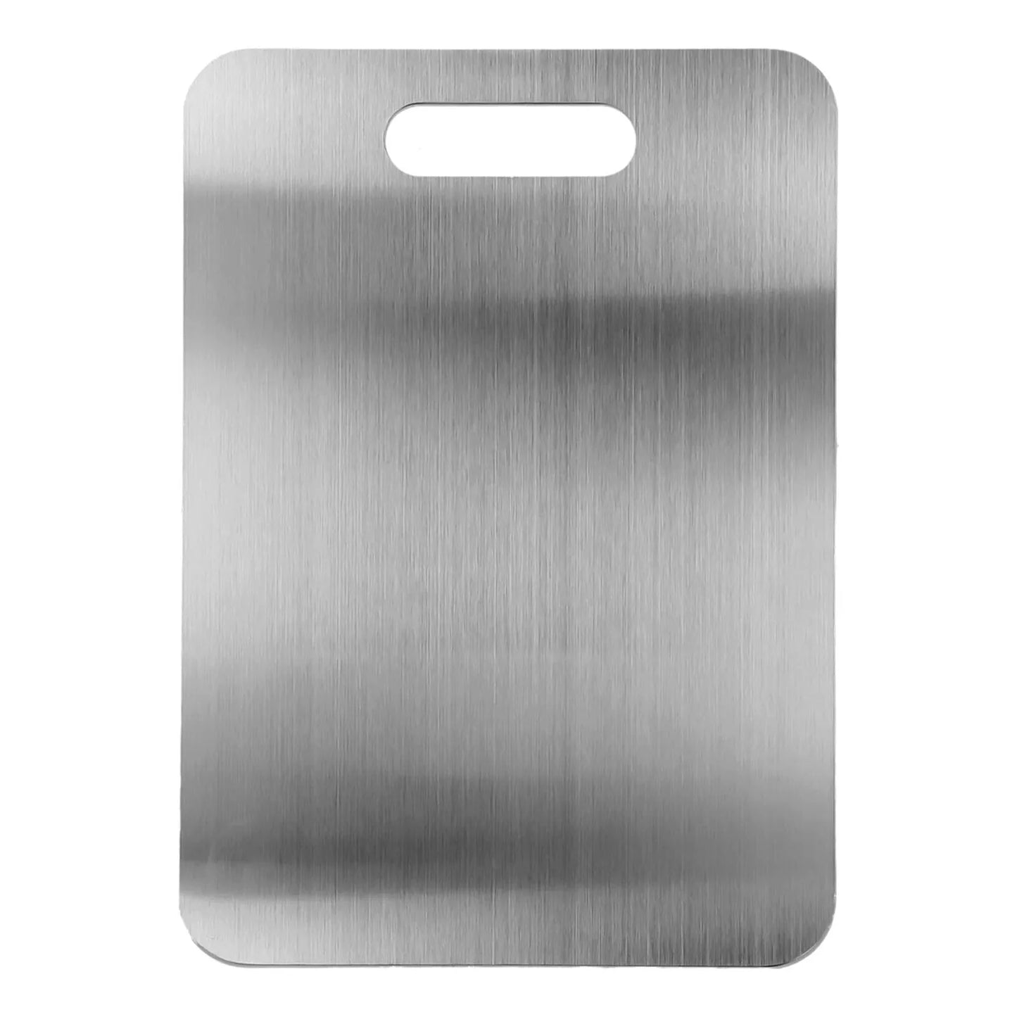 Planche à découper de cuisine en acier inoxydable multifonctionnelle