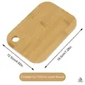 planche a decouper en bois portable avec trous image 7