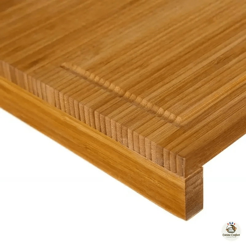planche a decouper starley en bambou naturel antiderapant image 4