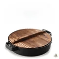 poele en fonte epaisse pour marmite fer induction image 6