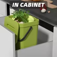 poubelle-cuisine-inox-compact-hermetique image 1