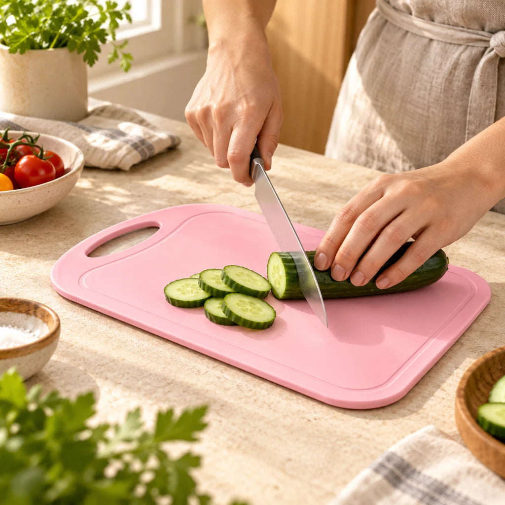 Plastic Cutting Board for Baby Food Prep