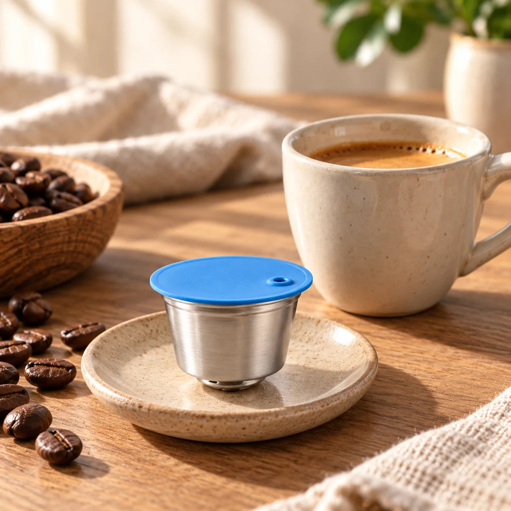 Reusable Dolce Gusto coffee pod - stainless steel