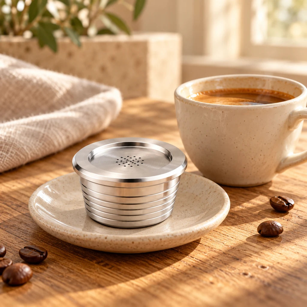 Reusable Stainless Steel Capsules for Delta Q