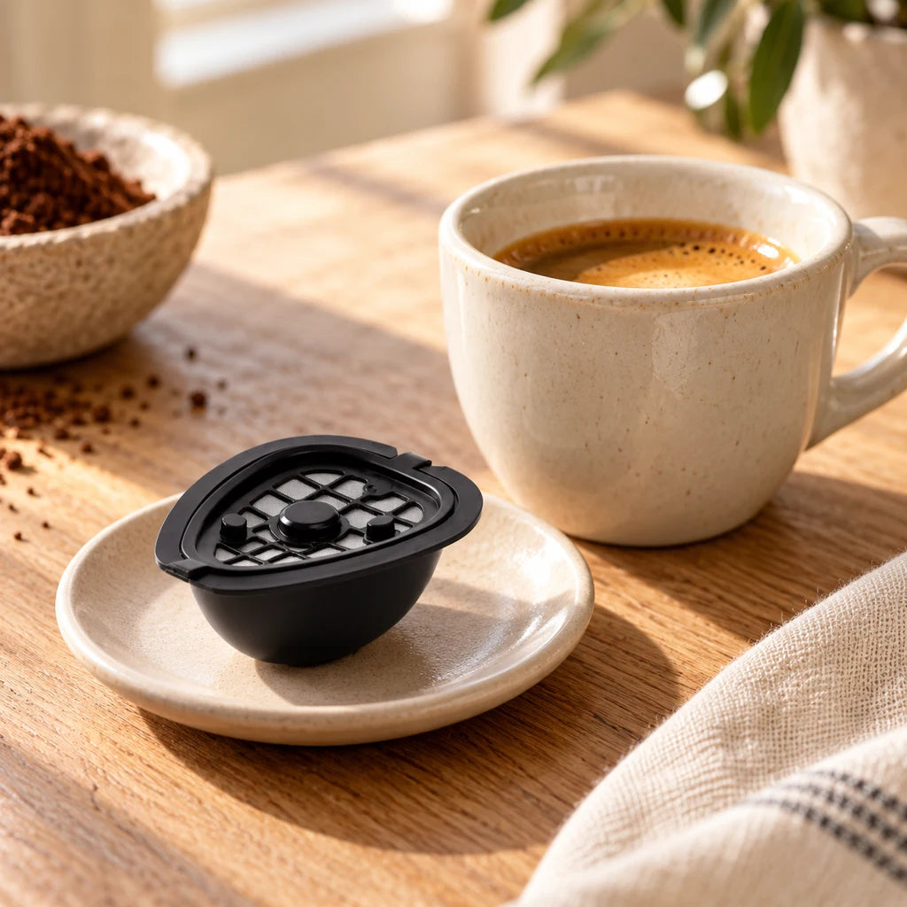 Reusable capsules for Nestlé coffee pods