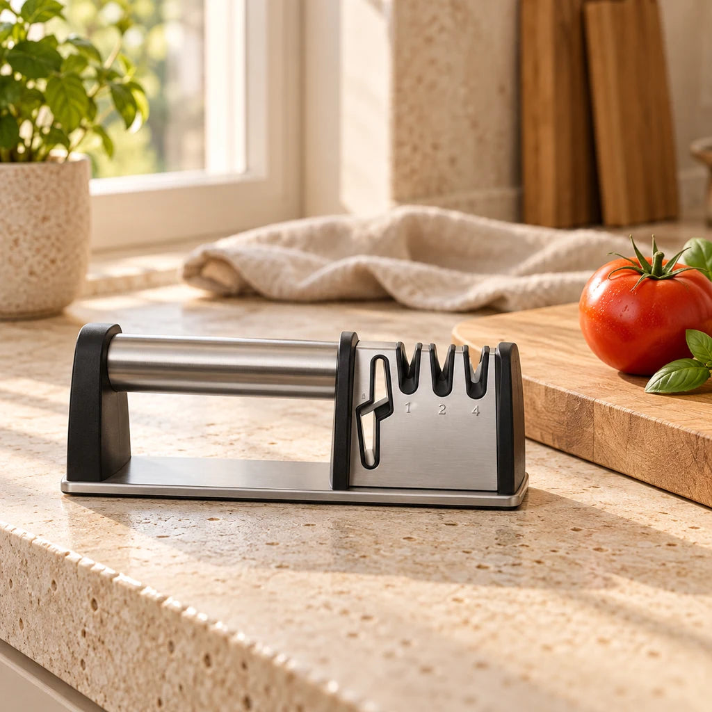 4-in-1 ceramic knife sharpener