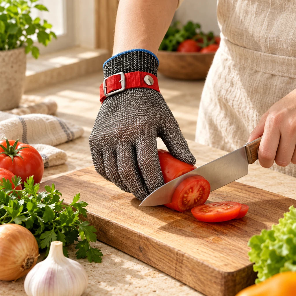 Stainless Steel Cut-Resistant Gloves