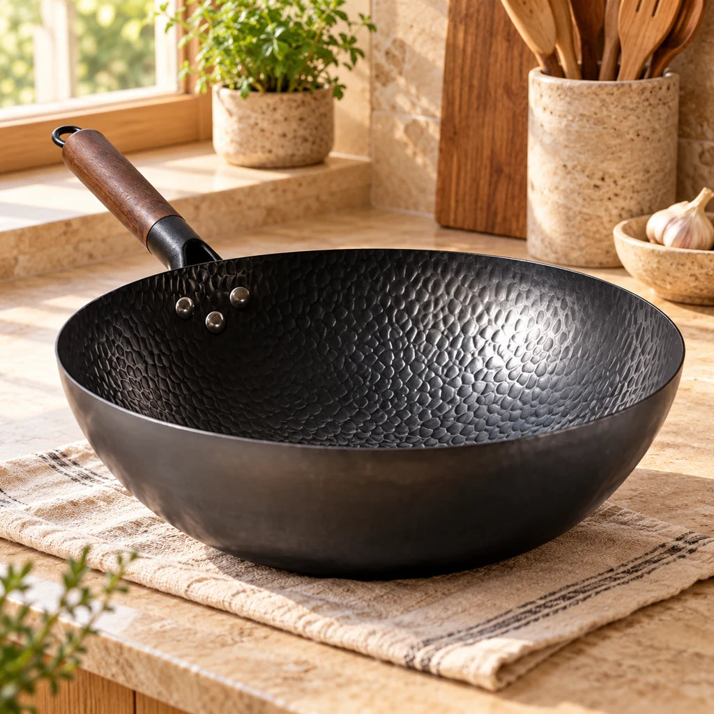Compact fast versatile wok