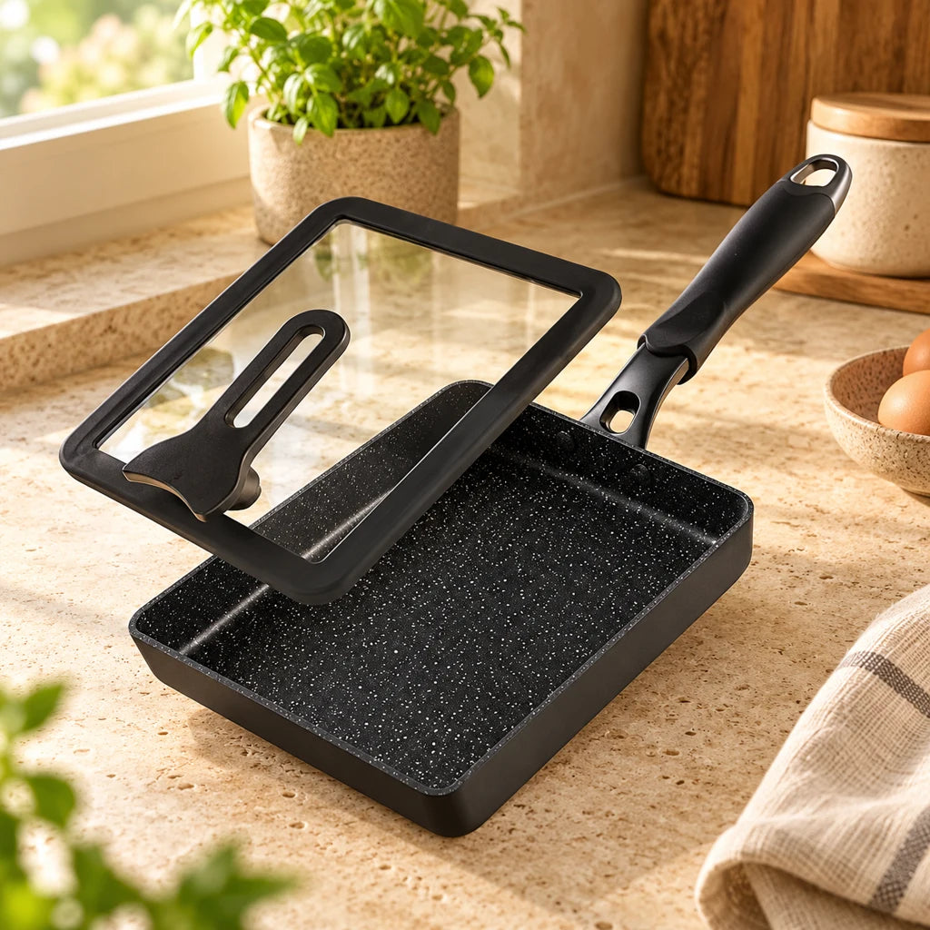 Japanese Rectangular Nonstick Omelet Pan