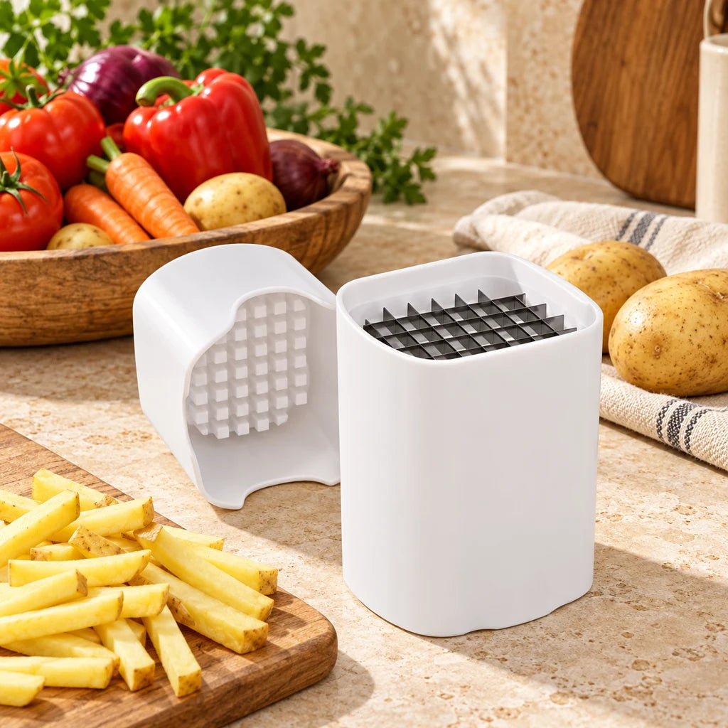 Stainless steel vegetable and potato chopper