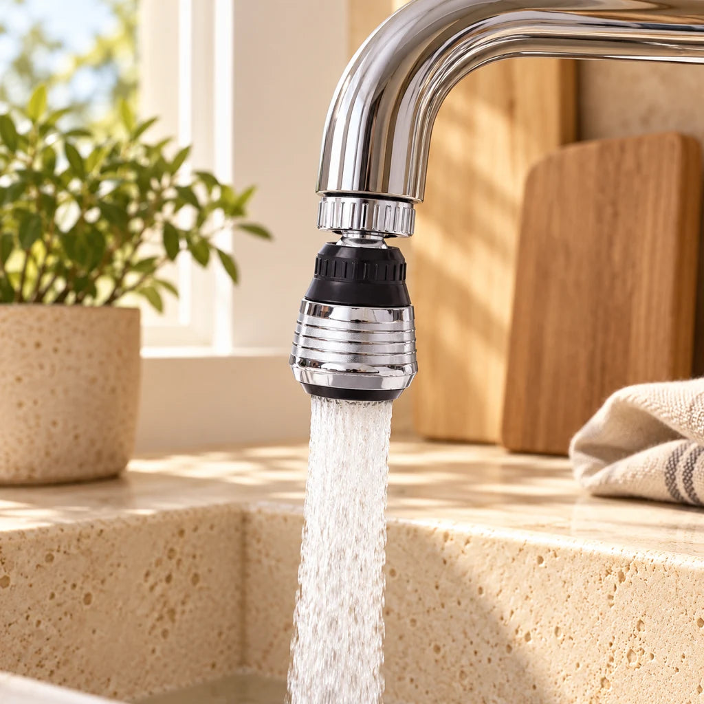 1080-Degree Swivel Faucet Attachment