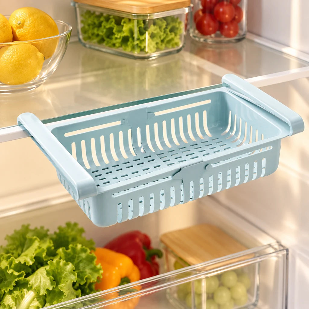 Sliding Refrigerator Storage Basket