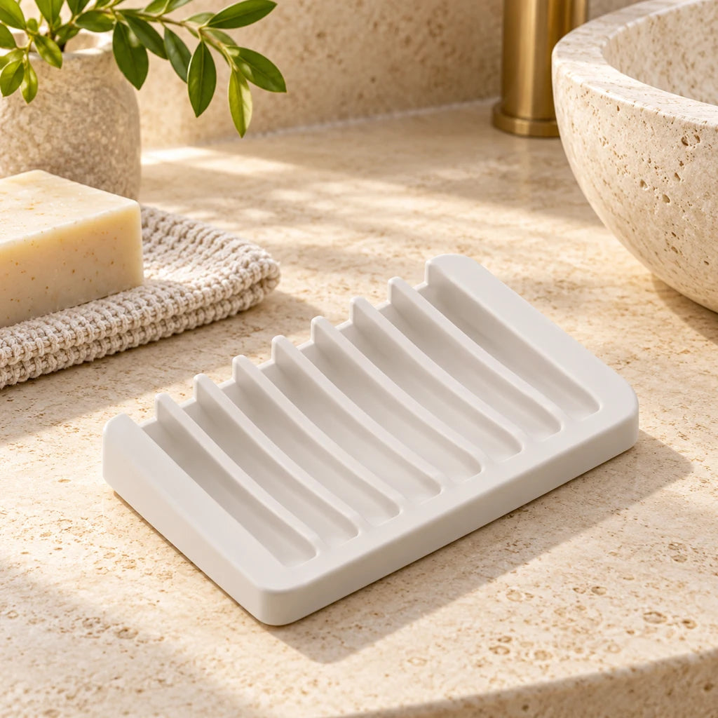 Compact Eco-Friendly Bamboo Dish Rack
