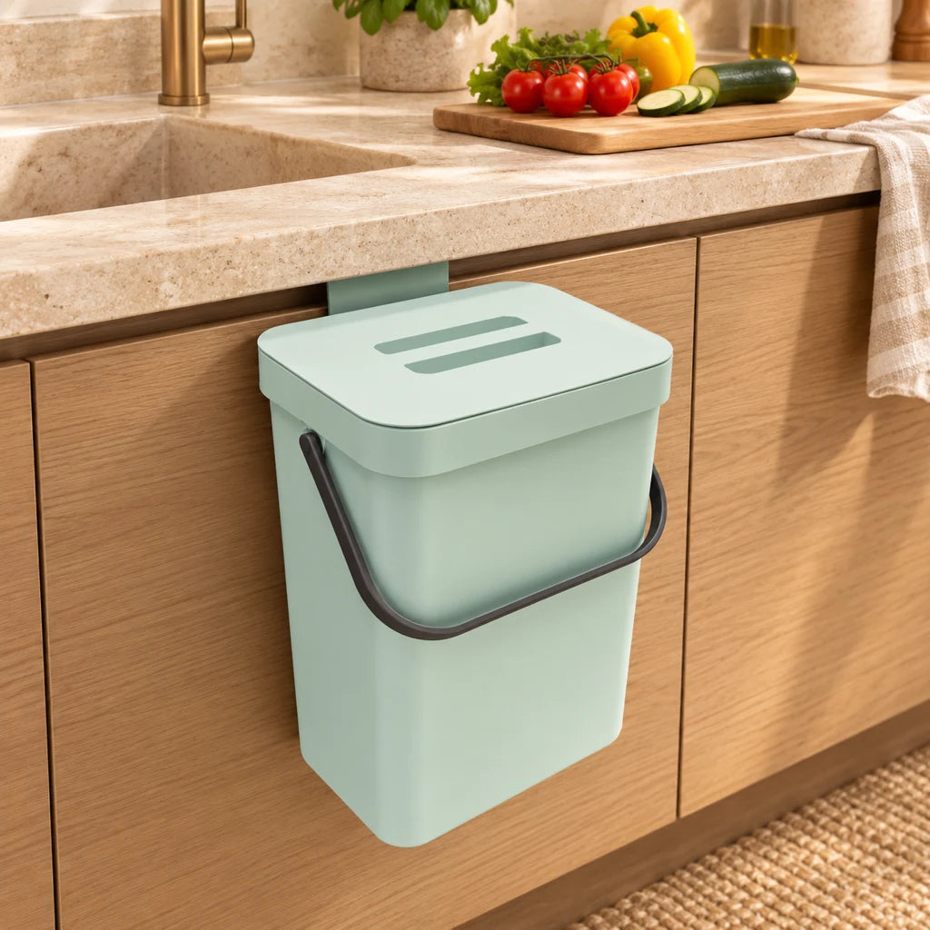 Quiet and Compact Eco-Friendly Trash Can 35L