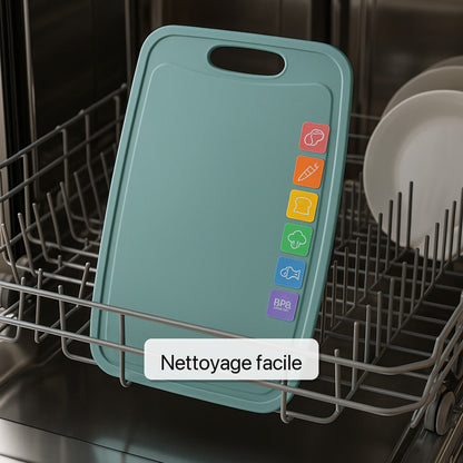 Planche à découper souple en plastique