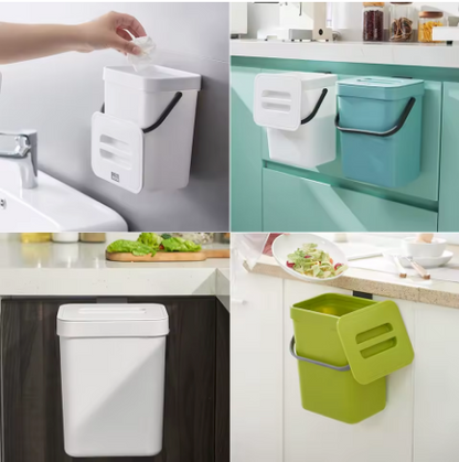 Poubelle Cuisine Inox 3L Compact