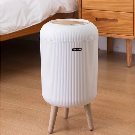 Poubelle de cuisine en Plastique Haute Pression Bois