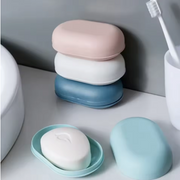 Boîte Savon Plastique Couvercle Portable