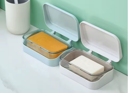 Boîte Savon Portable Antipoussière Étanche