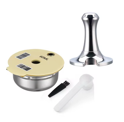 Capsules réutilisables pour Bosch Tasimo en acier inoxydable