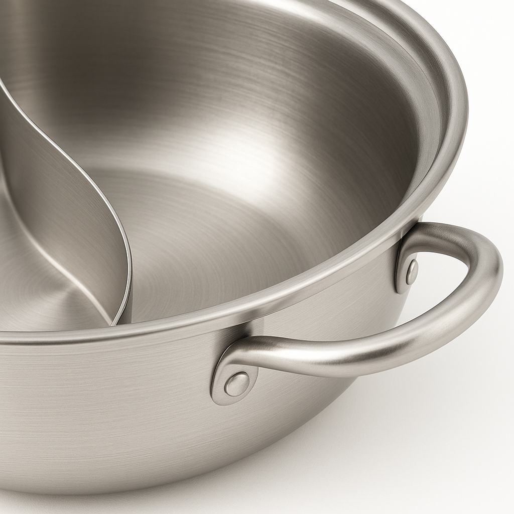 Casserole Inox Deux Compartiments LOLIPPYY Casserole à Deux Compartiments Inox - Pour Soupes, Fondues - Compatible Induction Et Gaz - Dimensions 36x36x11 Cm Casserole Inox Deux Compartiments LOLIPPYY Casserole à Deux Compartiments Inox - Pour Soupes, Fondues - Compatible Induction Et Gaz - Dimensions 36x36x11 Cm