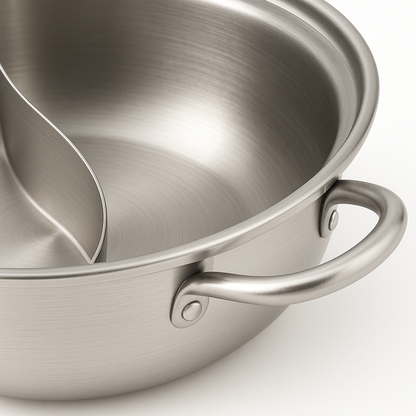 Casserole 2 compartiments