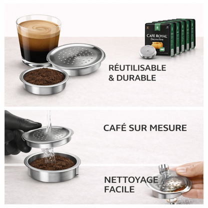 capsule café réutilisable Philips senseo