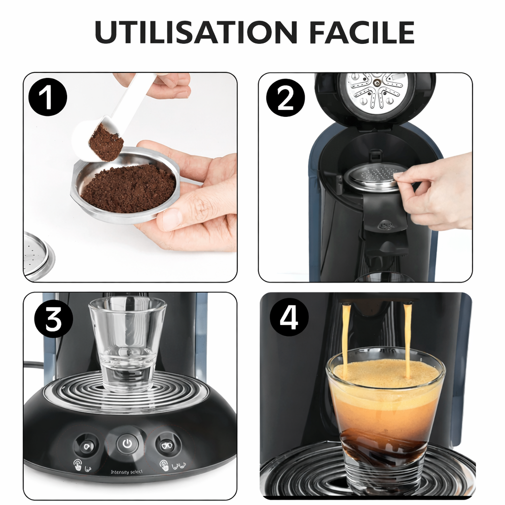 capsule café réutilisable Philips senseo