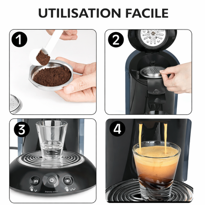capsule café réutilisable Philips senseo